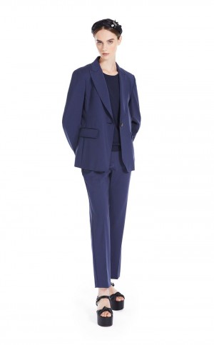 Suit Max Mara Wool 2 Azul Marinho | MMR593540