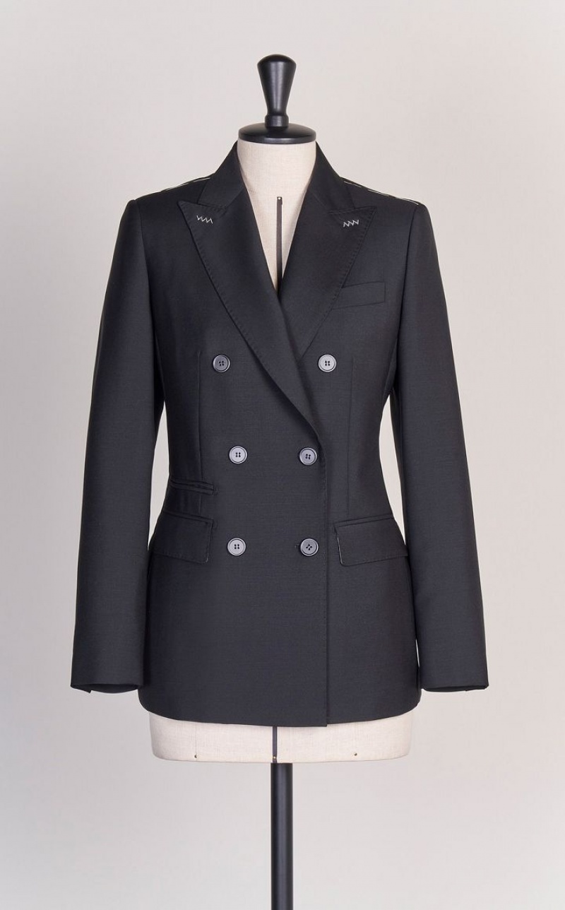 Blazers Max Mara Wool And Mohair Pretas | MMR594026