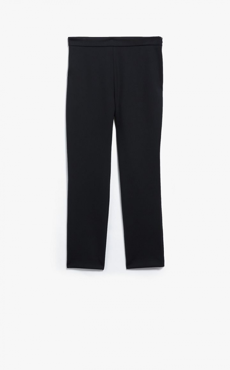 Calça Max Mara Scuba Jersey Pretas | MMR593808