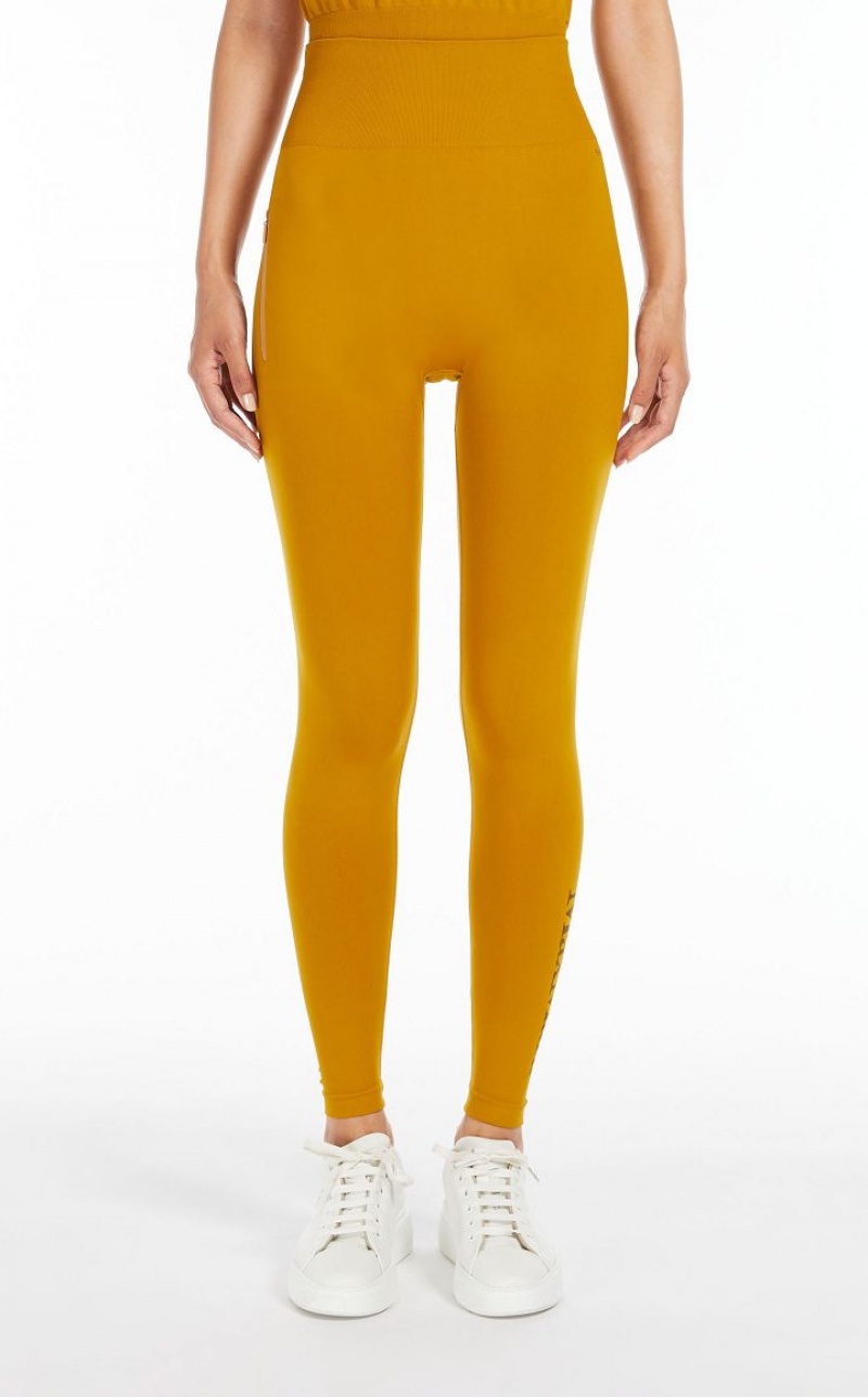 Calça Max Mara Technical Fabric Leggings Manga | MMR593771