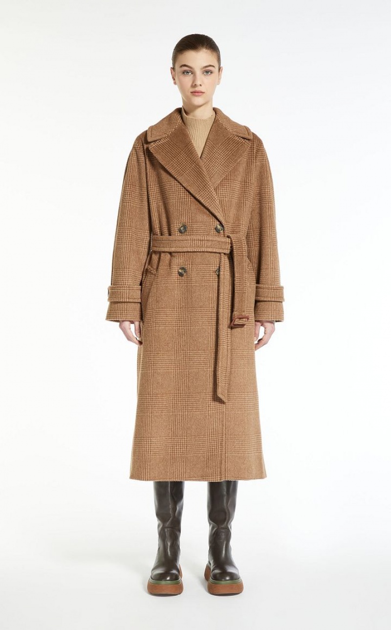 Casacos Max Mara Wool, Alpaca And Mohair Cafes | MMR593856