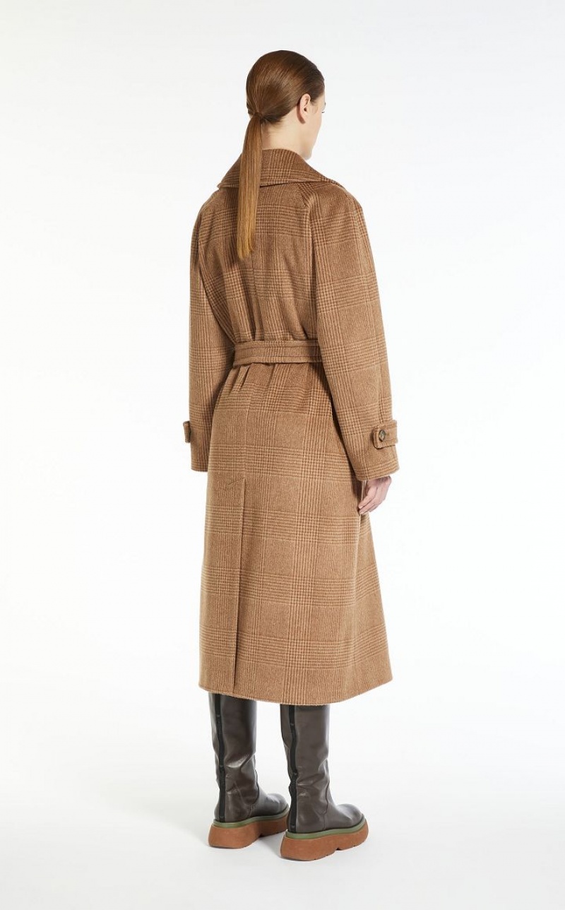 Casacos Max Mara Wool, Alpaca And Mohair Cafes | MMR593856