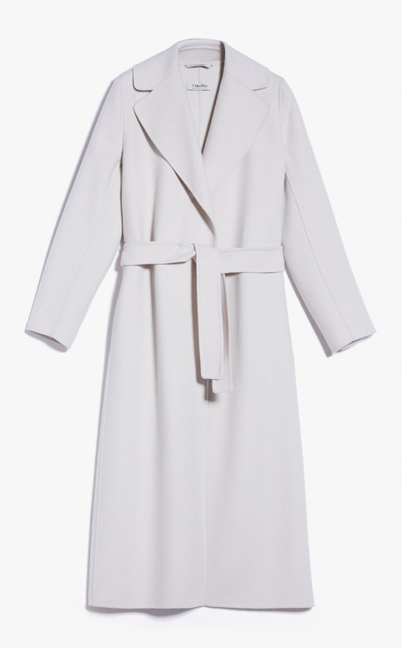 Casacos Max Mara Wool And Cashmere Robe Luz Cinzentas | MMR593853