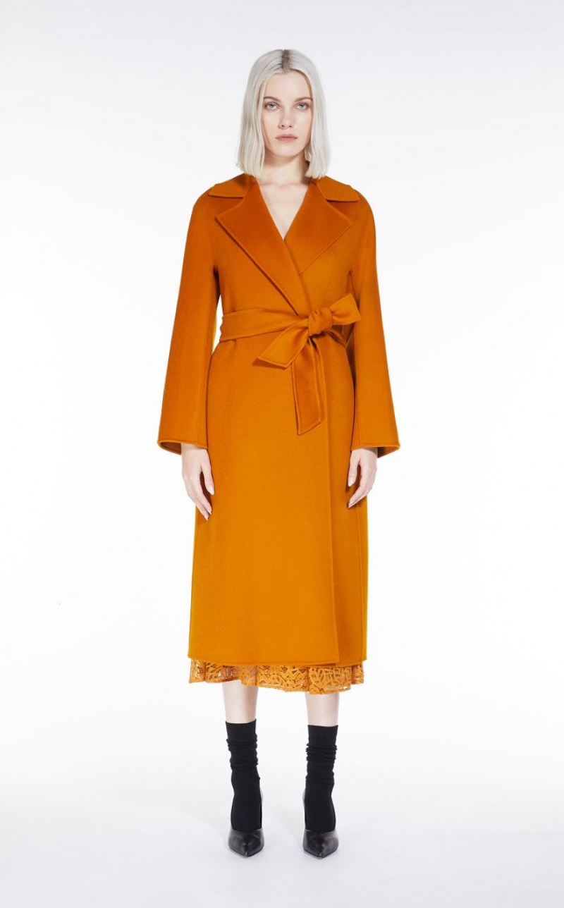 Casacos Max Mara Wool And Cashmere Robe Cafes | MMR593869