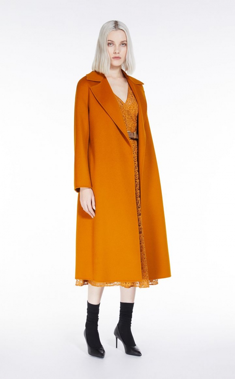 Casacos Max Mara Wool And Cashmere Robe Cafes | MMR593869