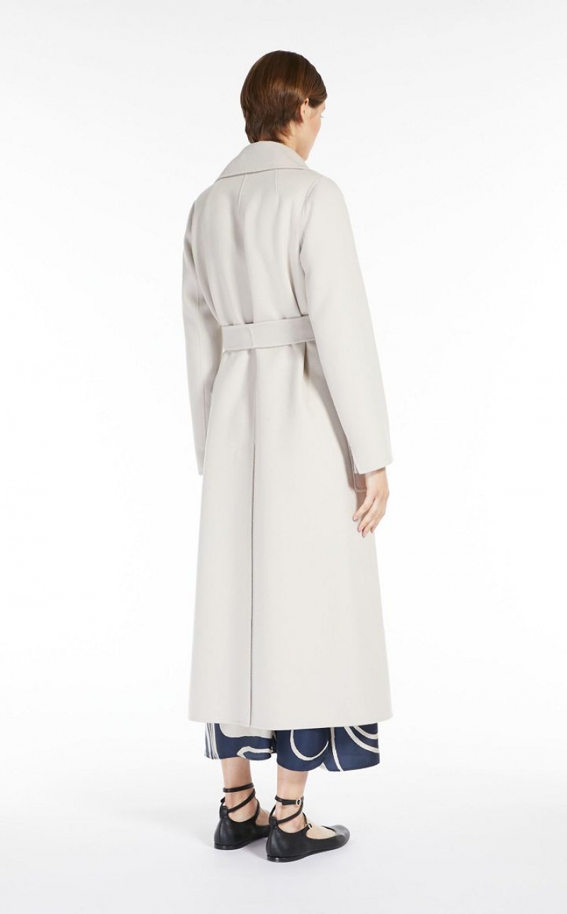 Casacos Max Mara Wool Robe Bege | MMR593917