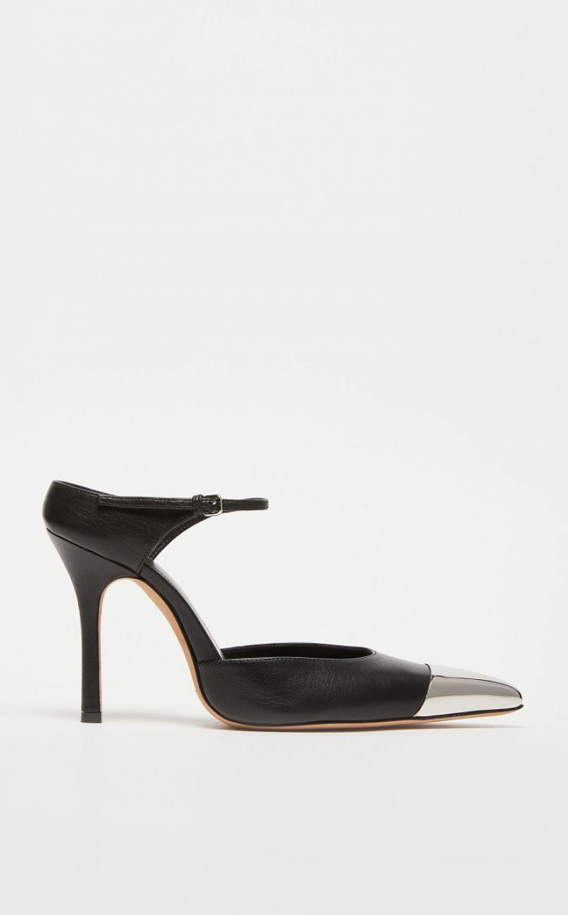 Décolleté Max Mara Metal-toe Court Pretas | MMR594196