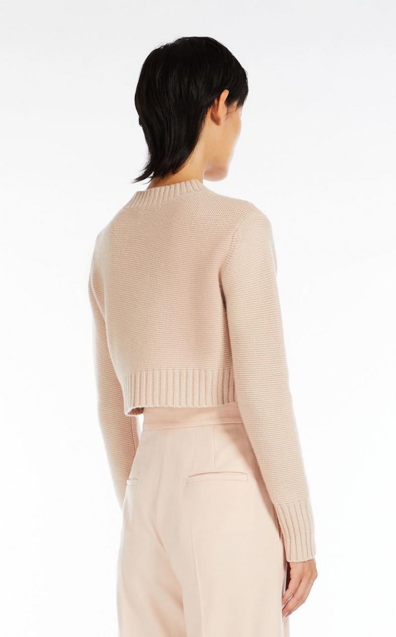 Knitwear Max Mara Cropped, Cashmere Rosa | MMR593444