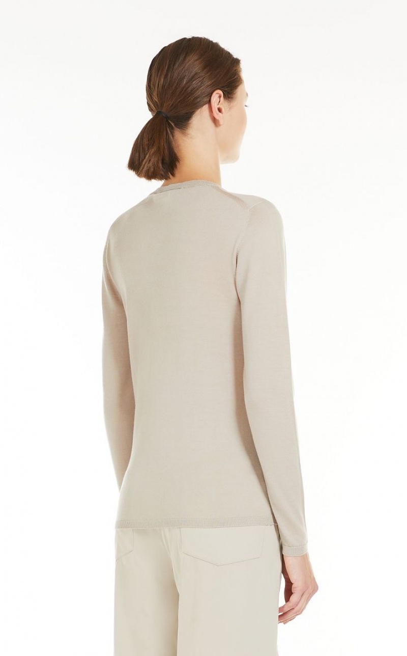 Knitwear Max Mara Lightweight Wool Marrom | MMR593436