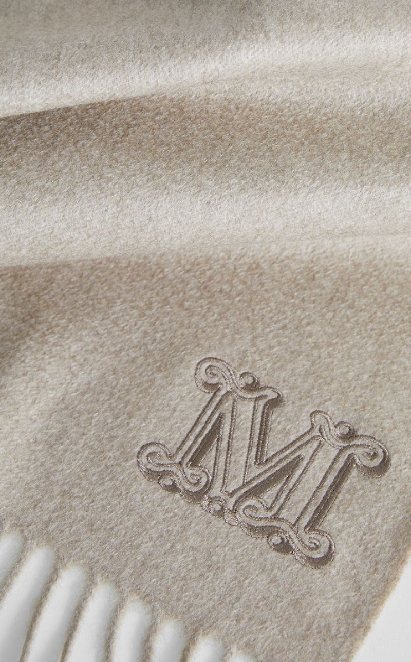 Lenços Max Mara Cashmere Stole Marrom | MMR594285