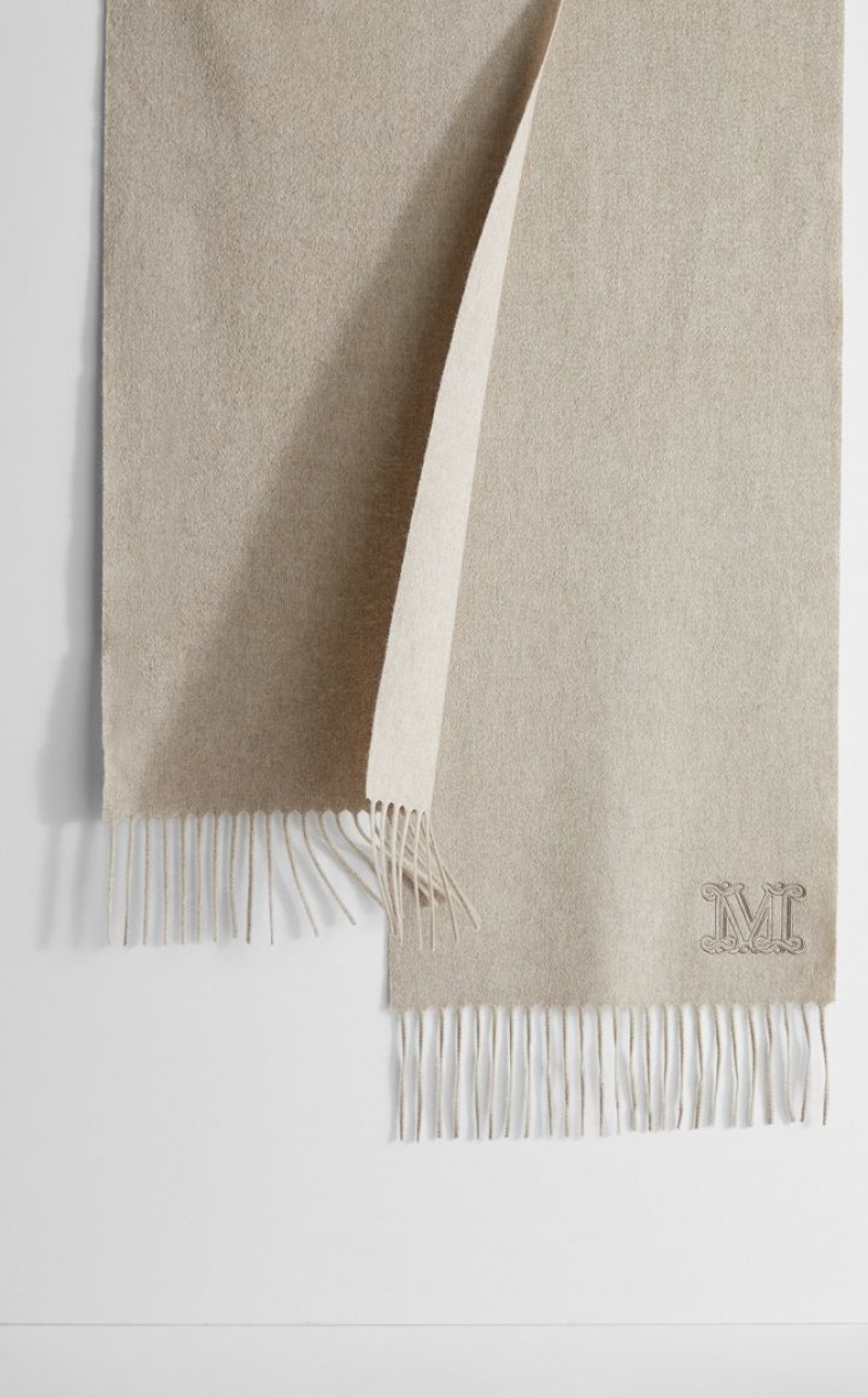 Lenços Max Mara Cashmere Stole Marrom | MMR594285