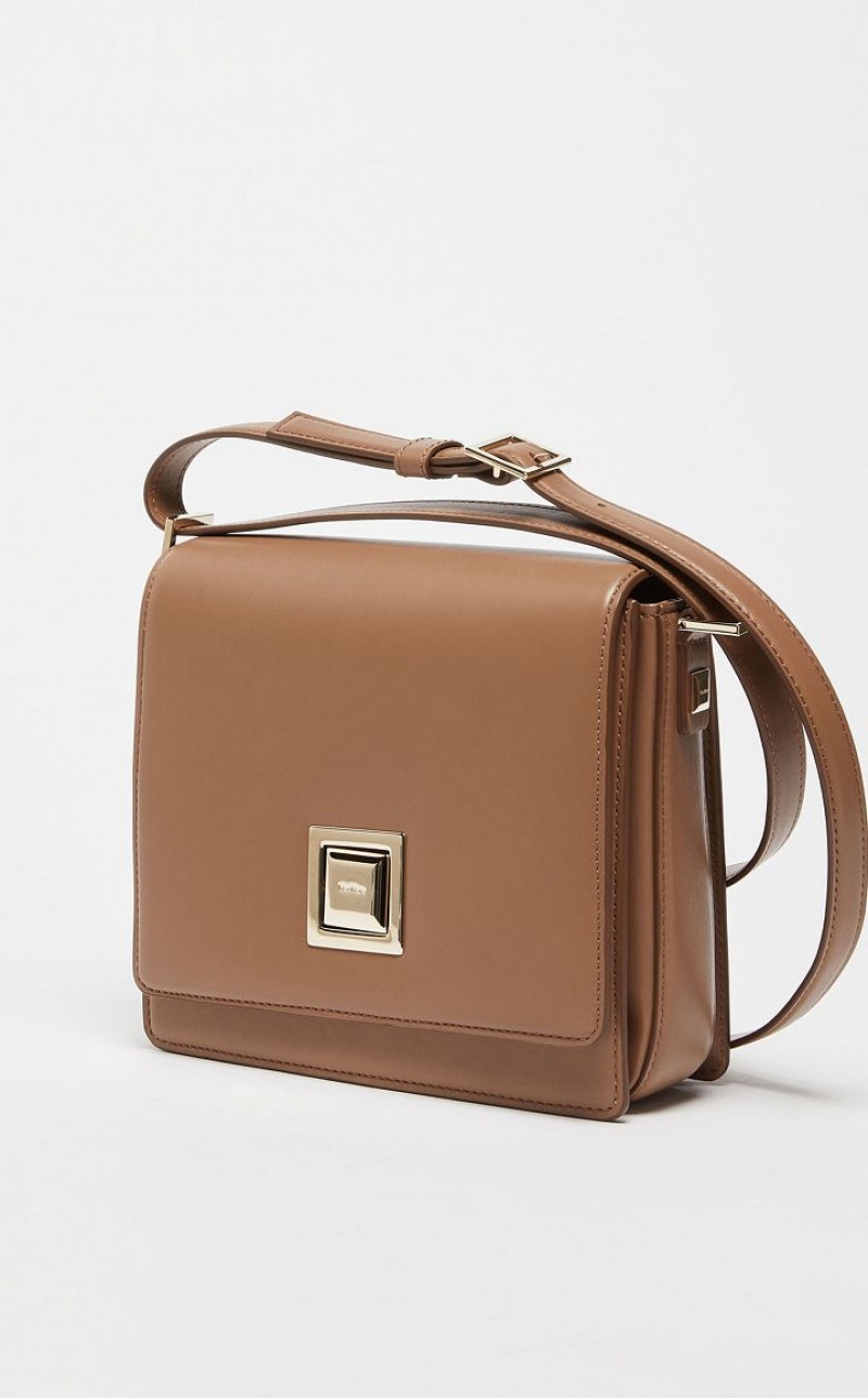 MM Bag Max Mara Leather Marrom | MMR594121