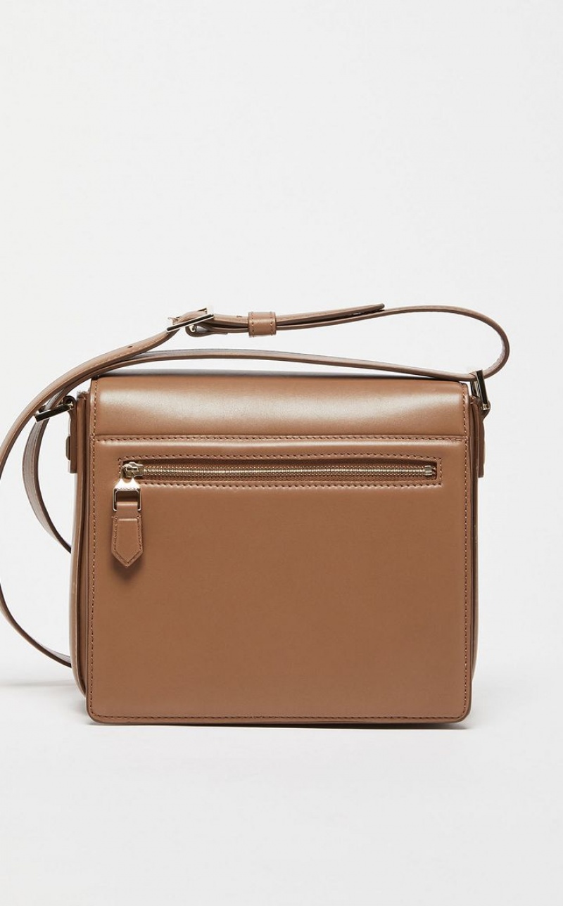 MM Bag Max Mara Leather Marrom | MMR594121