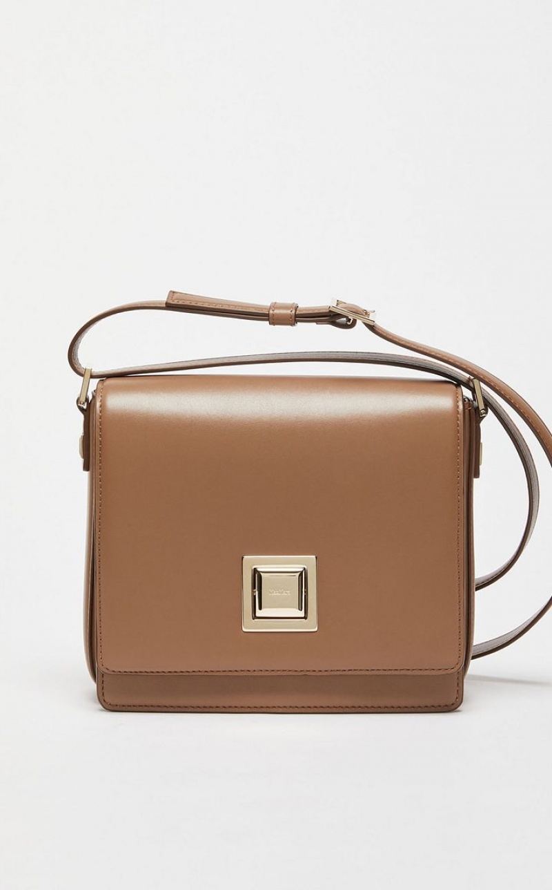 MM Bag Max Mara Leather Marrom | MMR594121