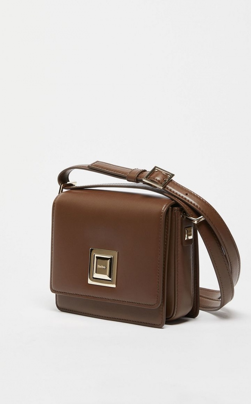 MM Bag Max Mara Small Leather Cafes | MMR594118