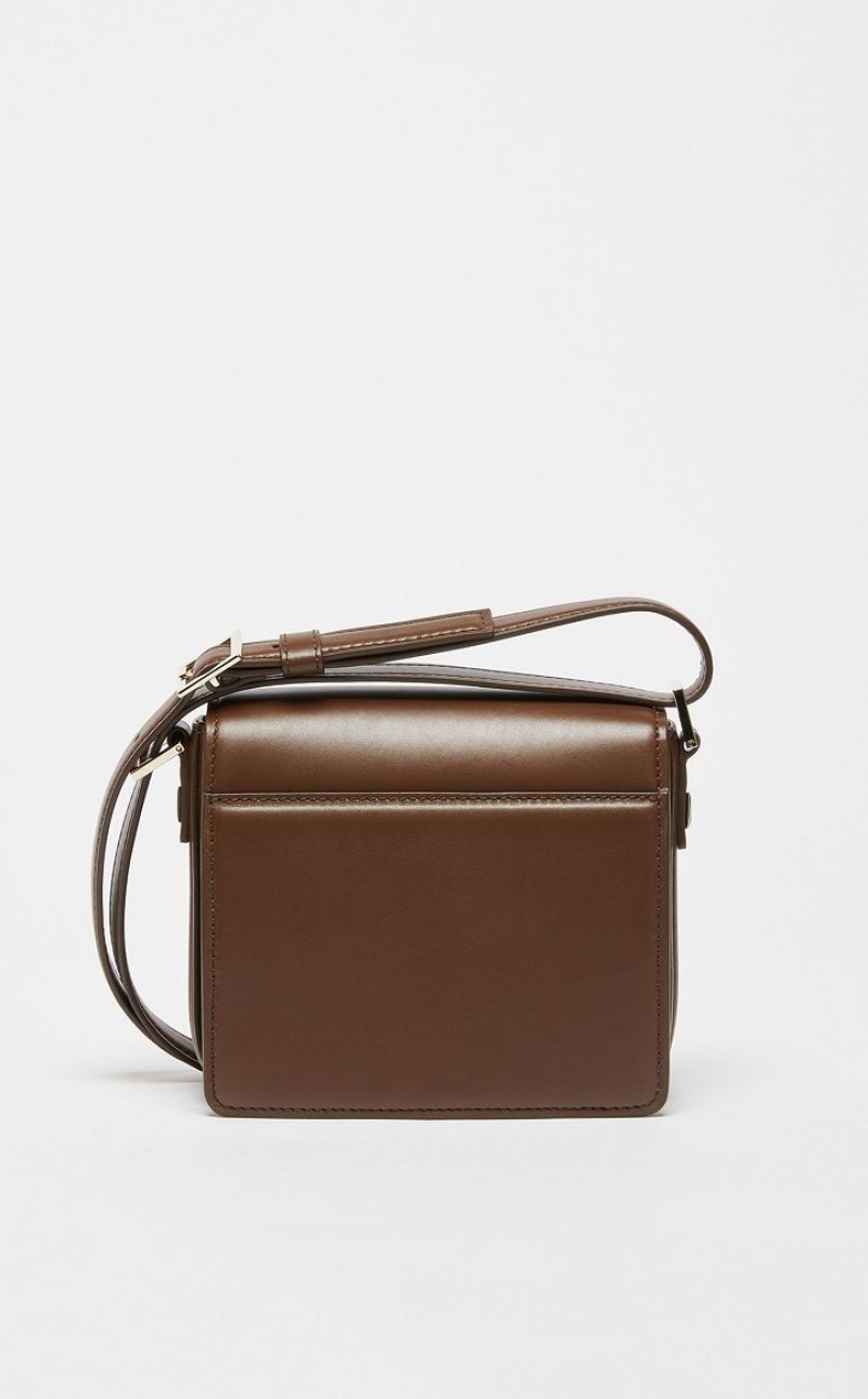 MM Bag Max Mara Small Leather Cafes | MMR594118