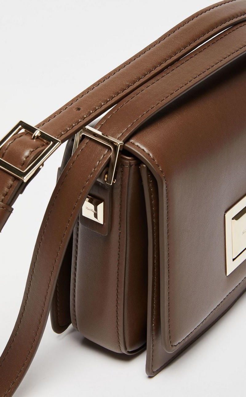 MM Bag Max Mara Small Leather Cafes | MMR594118