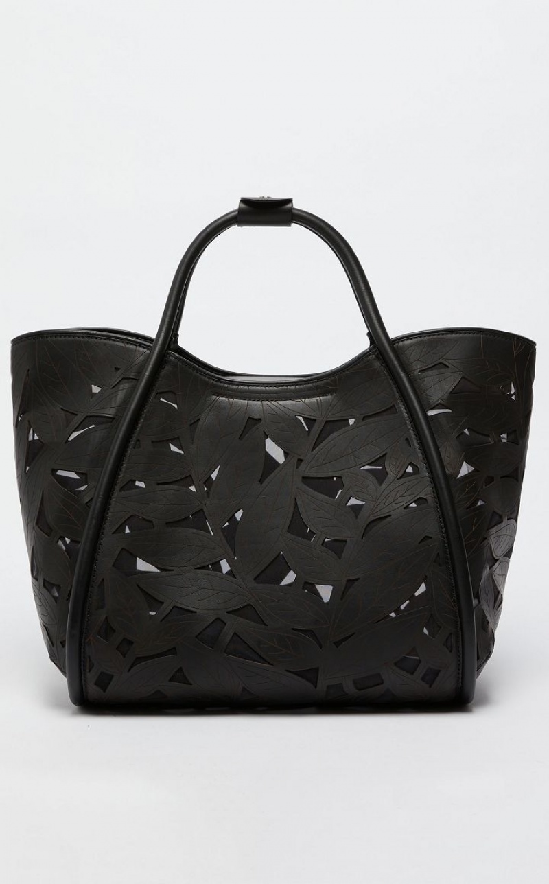 Marine Bag Max Mara In Carved Leather Pretas | MMR594137