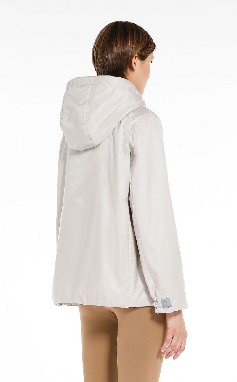 Padded Max Mara Travel Jacket In Water-resistant Technical Canvas Luz | MMR593996