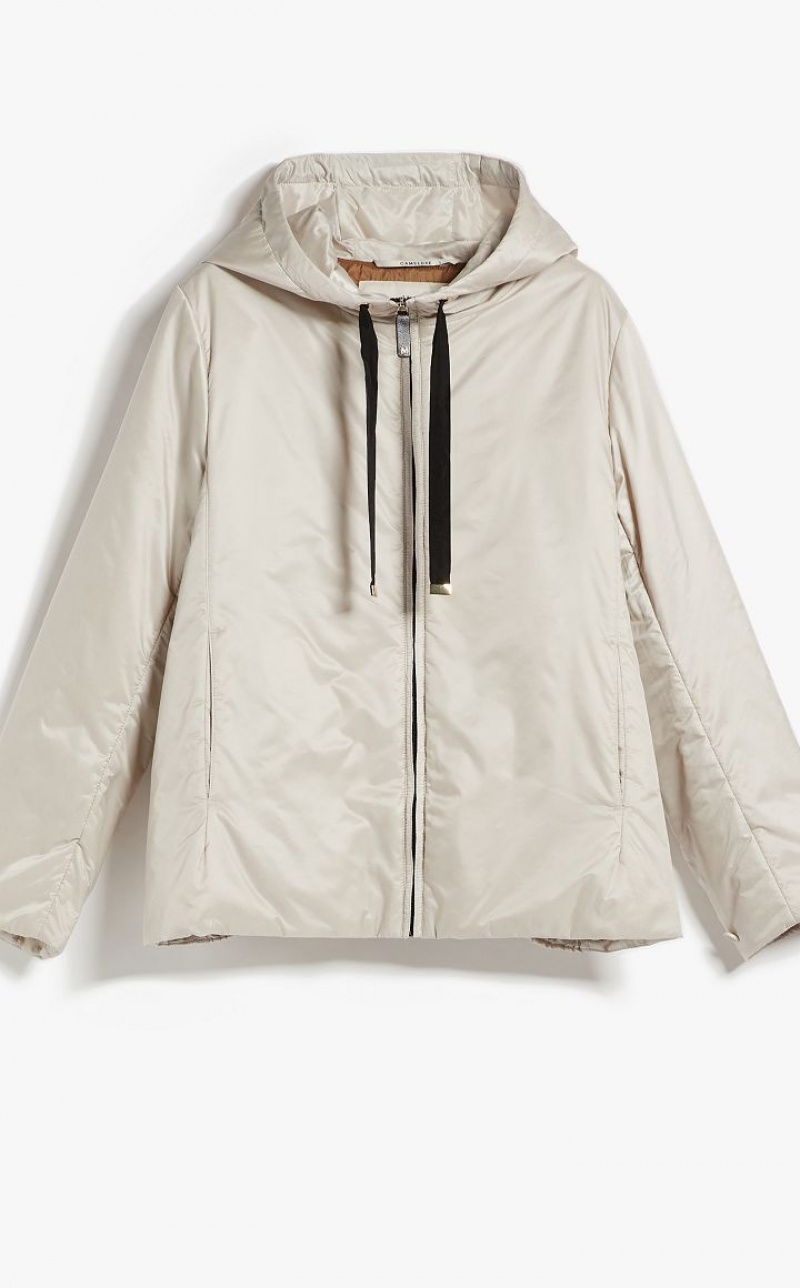 Padded Max Mara Travel Jacket In Water-resistant Technical Canvas Luz | MMR593996