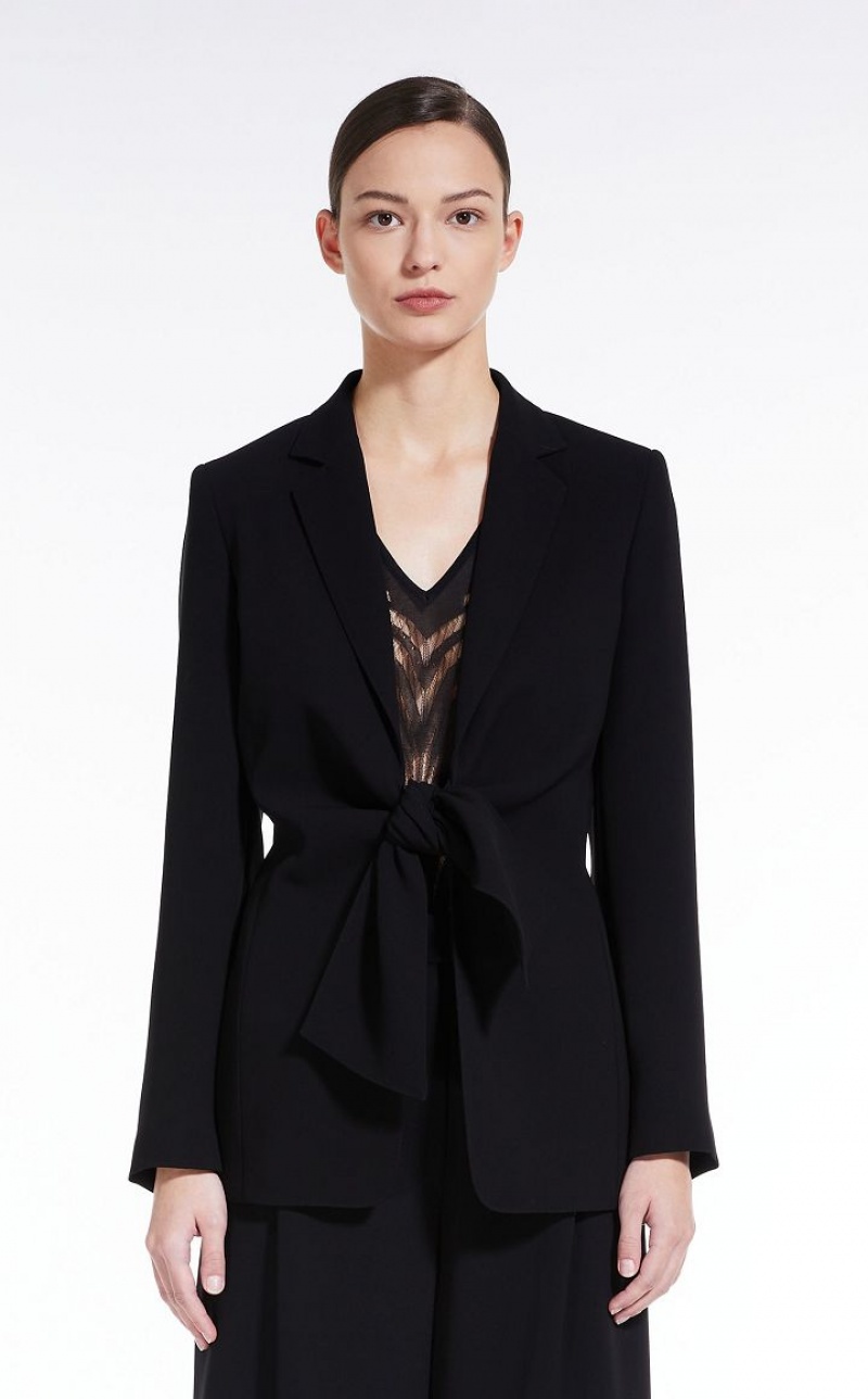 Suit Max Mara Cady With Bow Pretas | MMR593492