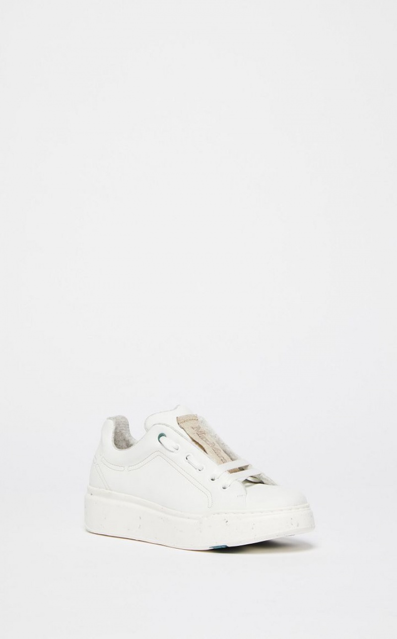 Tenis Max Mara Maxigreen Trainers With Chunky Sole Branco | MMR594213