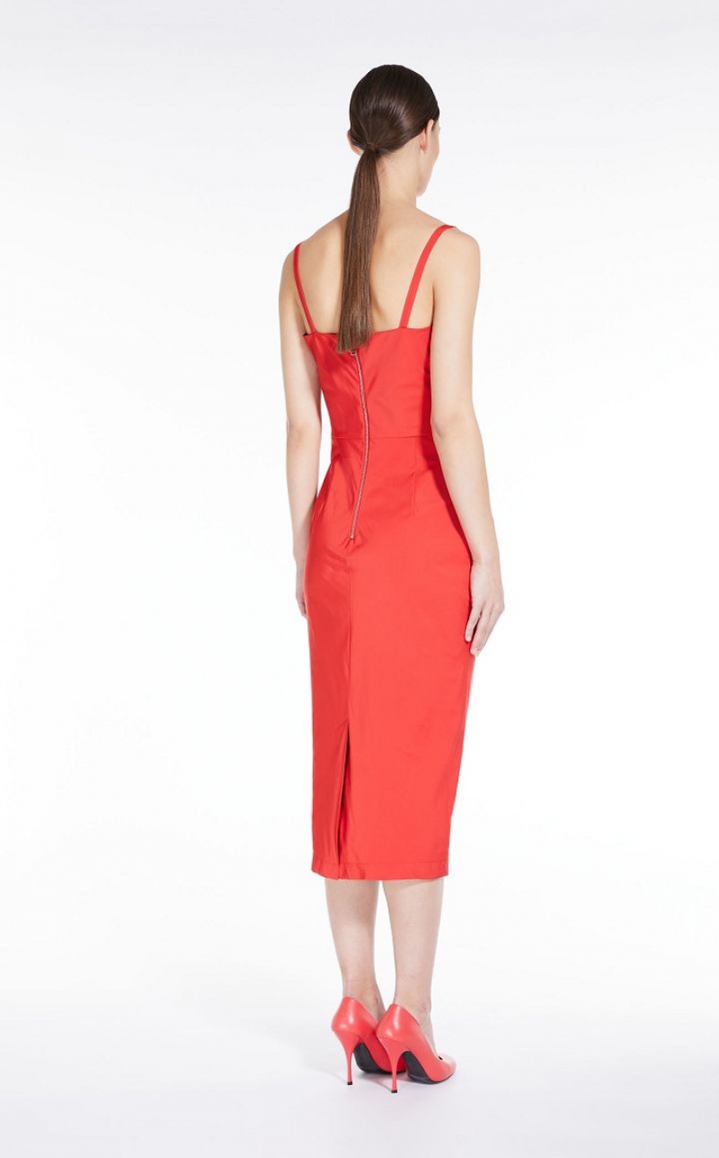 Vestidos Max Mara Radzimir Bustier Vermelhas | MMR593340