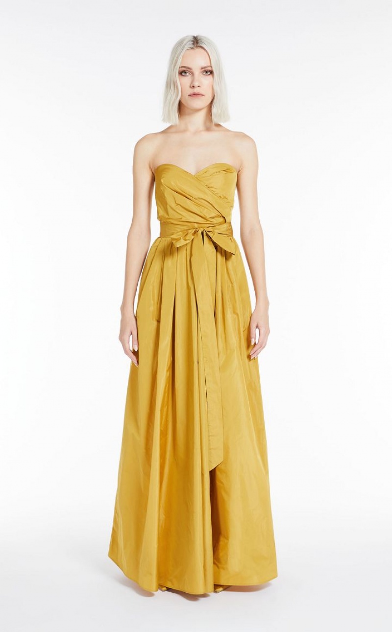 Vestidos Max Mara Taffeta Bustier Manga | MMR593358