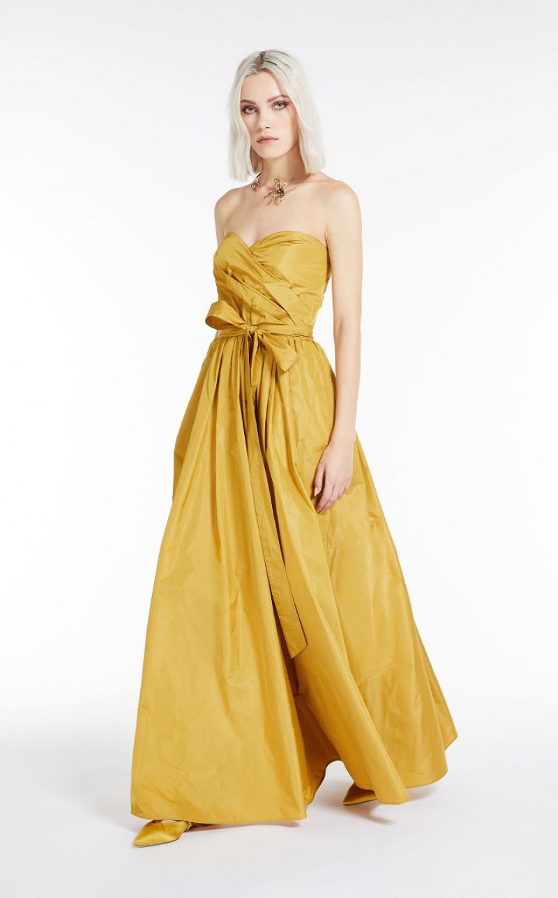 Vestidos Max Mara Taffeta Bustier Manga | MMR593358