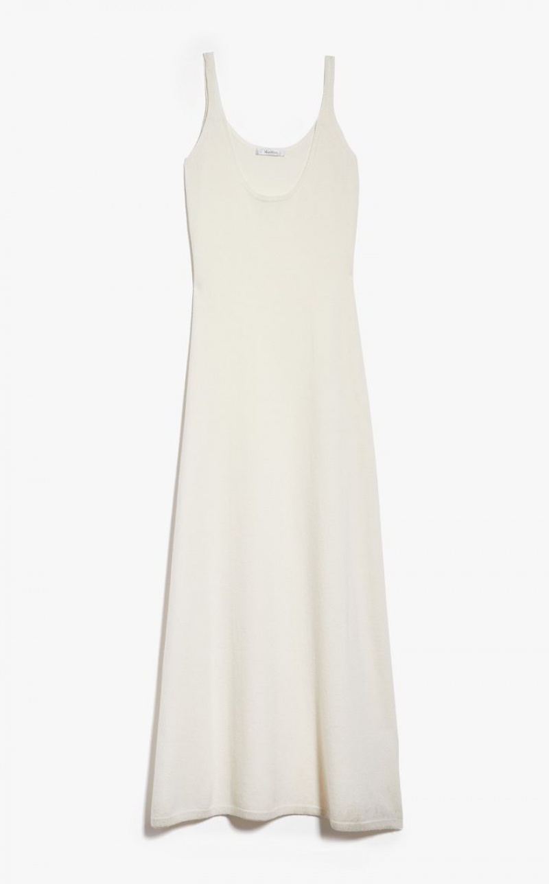 Vestidos Max Mara Wool And Cashmere Slip Branco | MMR593305