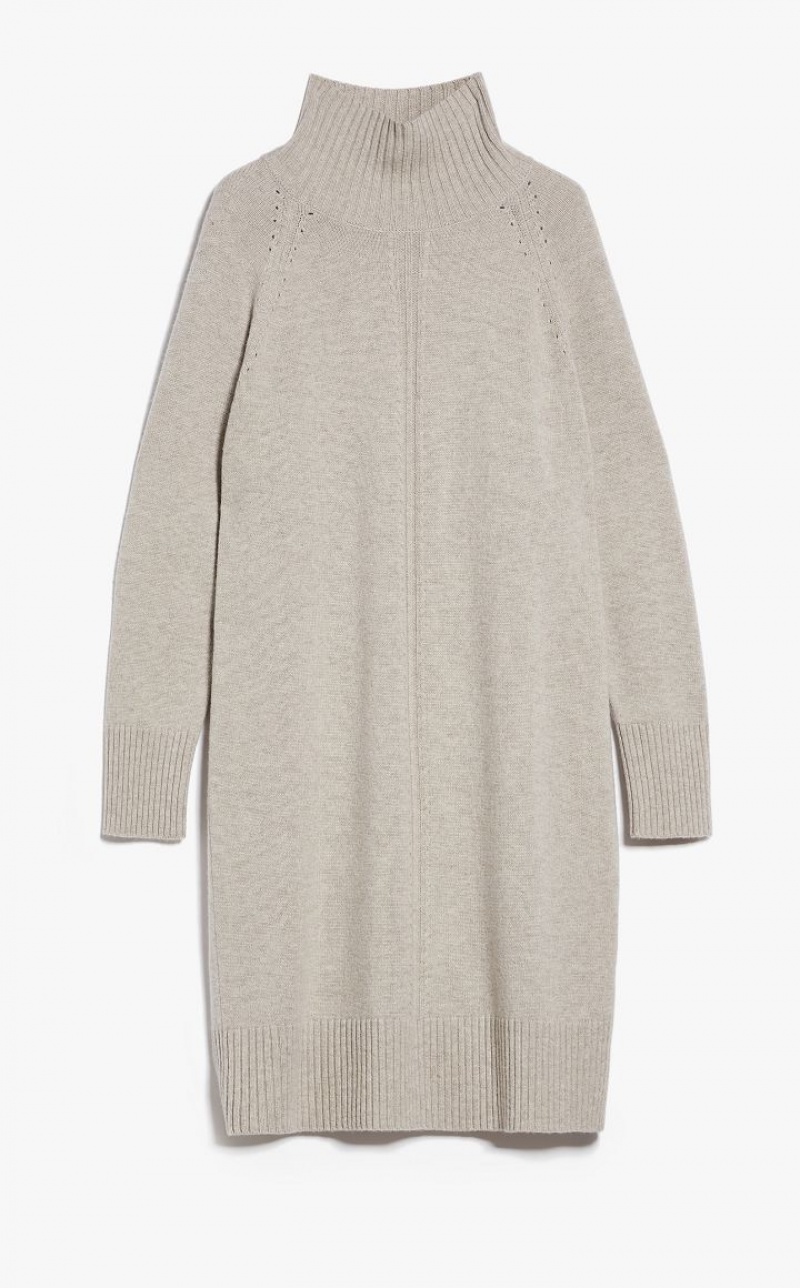 Vestidos Max Mara Wool And Cashmere Yarn Bege | MMR593298