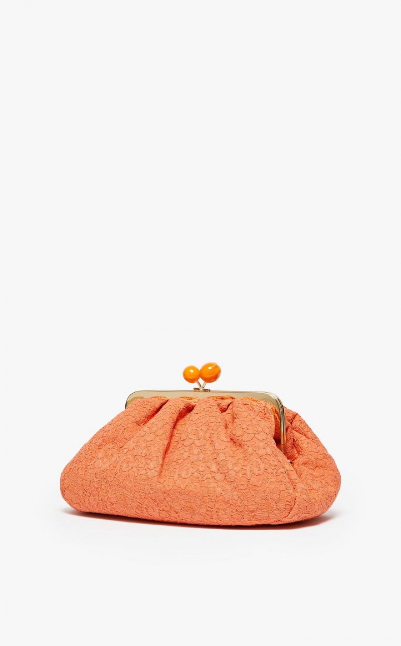 Weekend Bag Max Mara Hommage À La France Pasticcinoin Lace Laranja | MMR594174