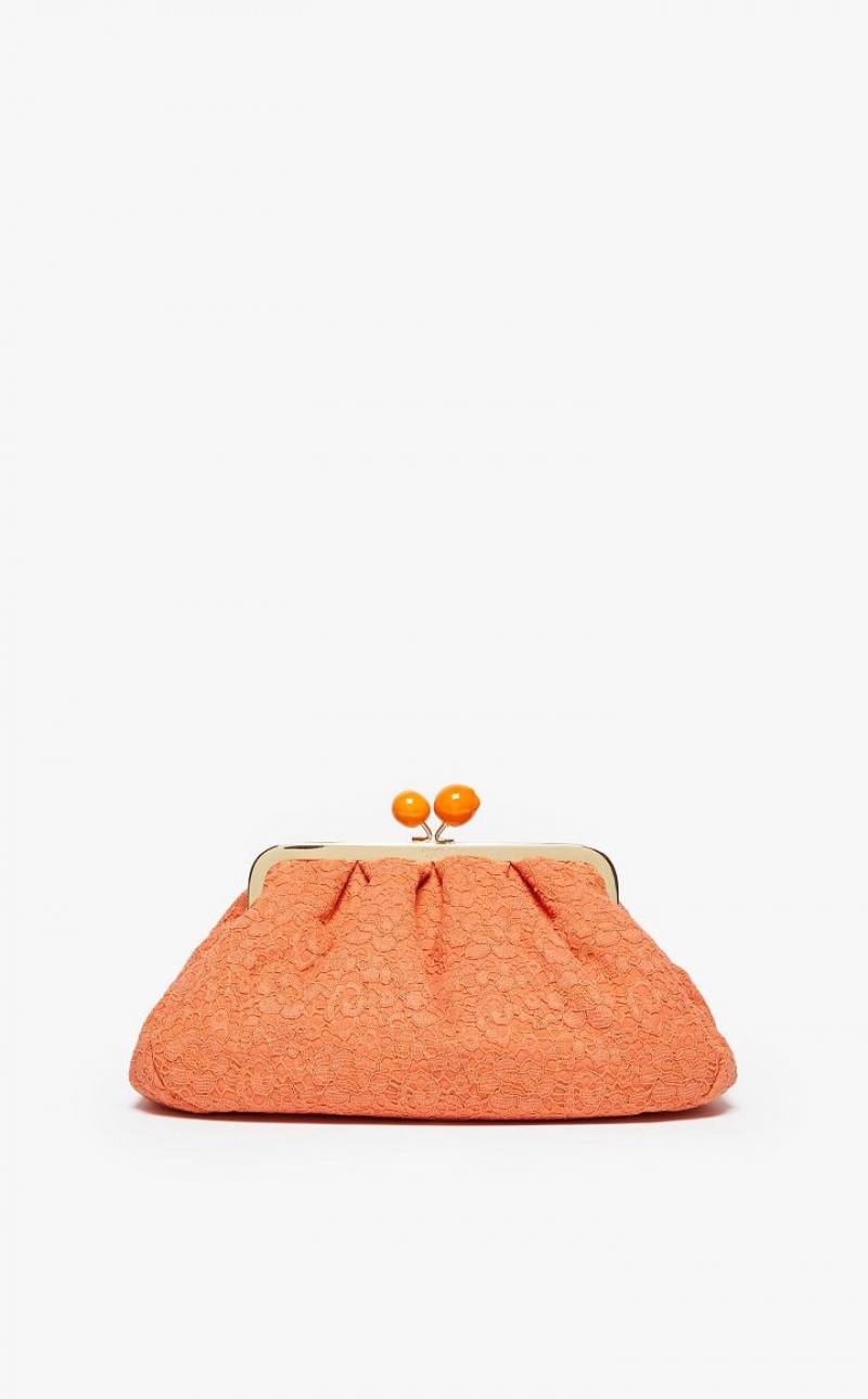 Weekend Bag Max Mara Hommage À La France Pasticcinoin Lace Laranja | MMR594174