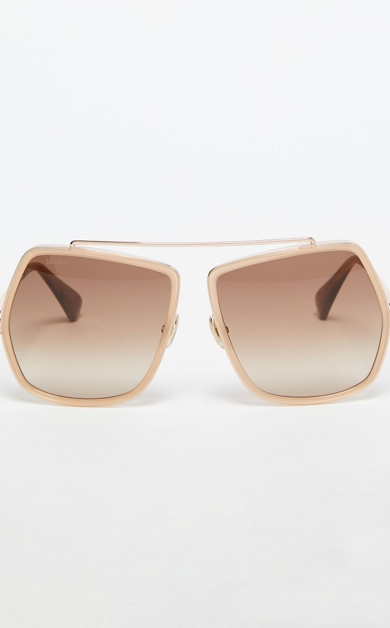 Óculos De Sol Max Mara Butterfly Marrom | MMR594304